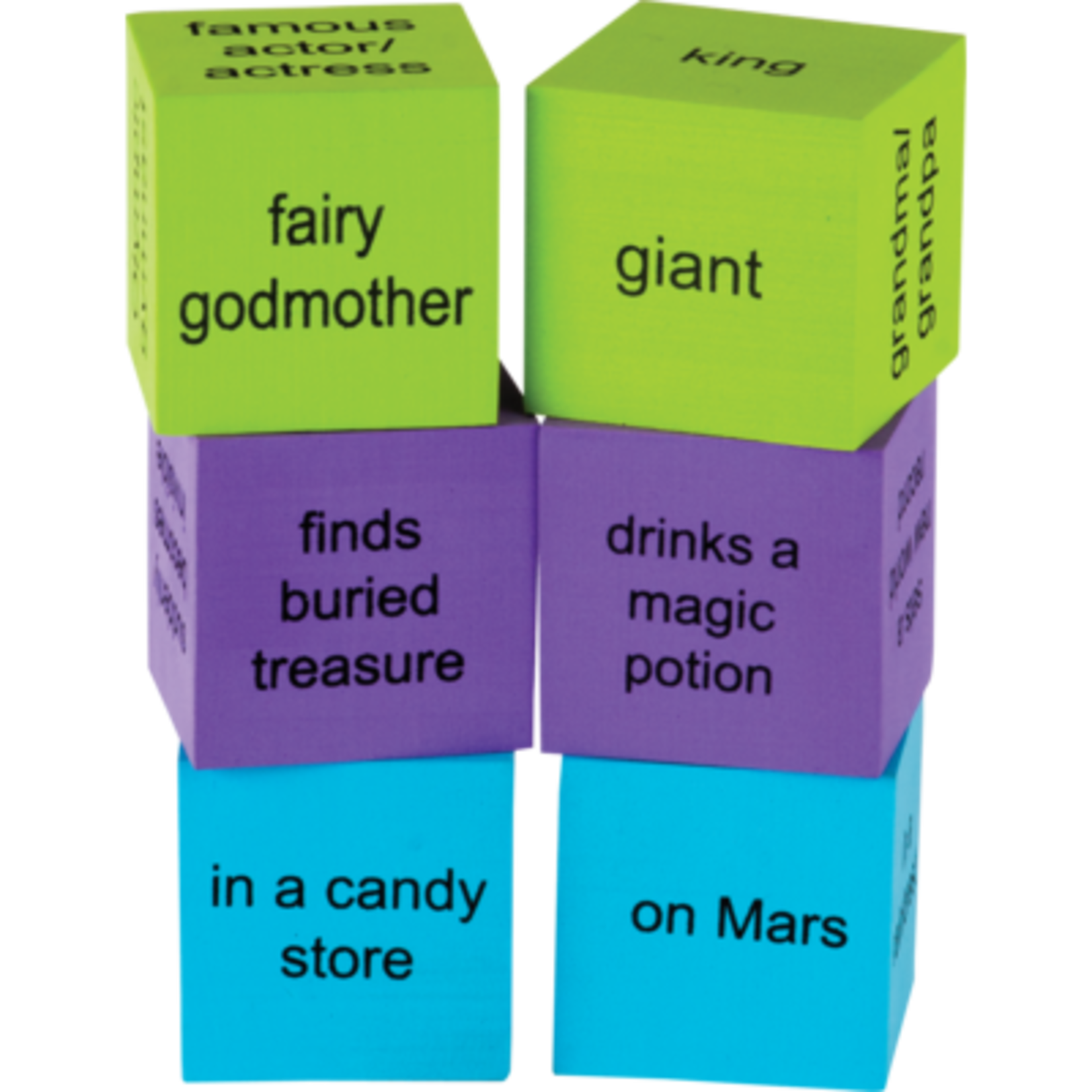 TEACHER CREATED RESOURCES Foam Story Starter Cubes