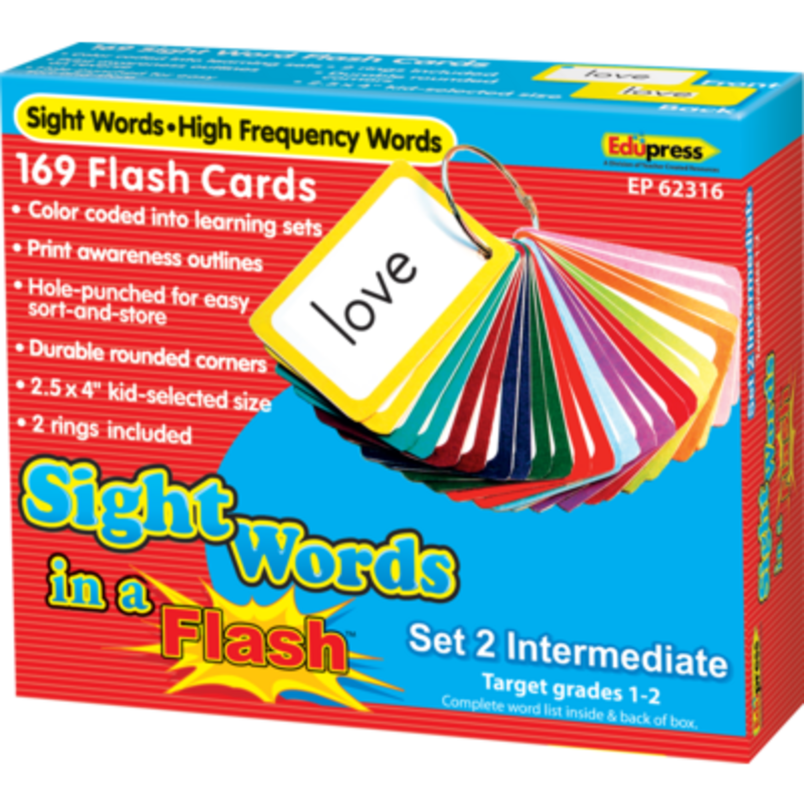 TEACHER CREATED RESOURCES Sight Words in a Flash Cards Grades 1-2
