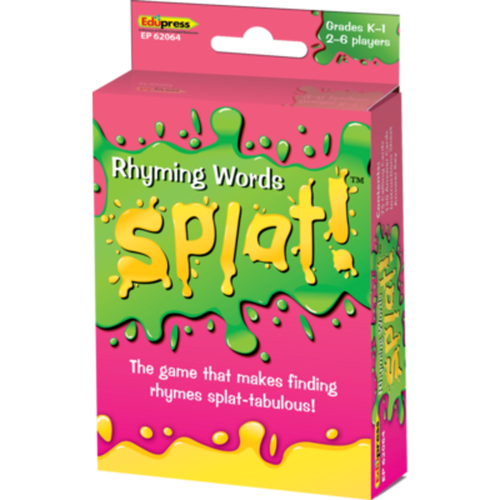 TEACHER CREATED RESOURCES Rhyming Words Splat Game