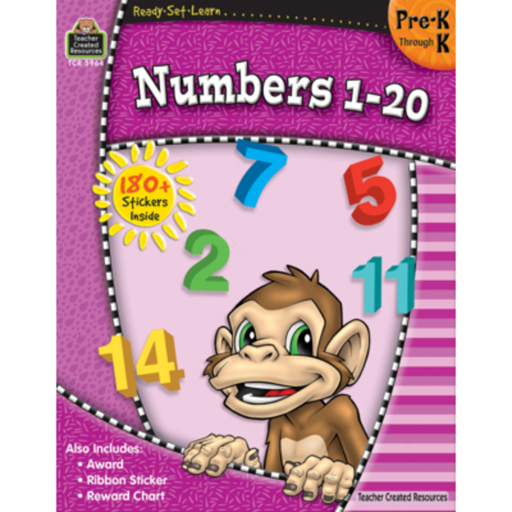 TEACHER CREATED RESOURCES Ready-Set-Learn: Numbers 1-20 PreK-K