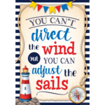 TEACHER CREATED RESOURCES CLM You Can't Direct the Wind but You Can Adjust the Sails Positive Poster