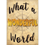 TEACHER CREATED RESOURCES What a Wonderful World Positive Poster