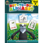 TEACHER CREATED RESOURCES Practice to Learn: Dot-to-Dot Alphabet Grade Prek-K