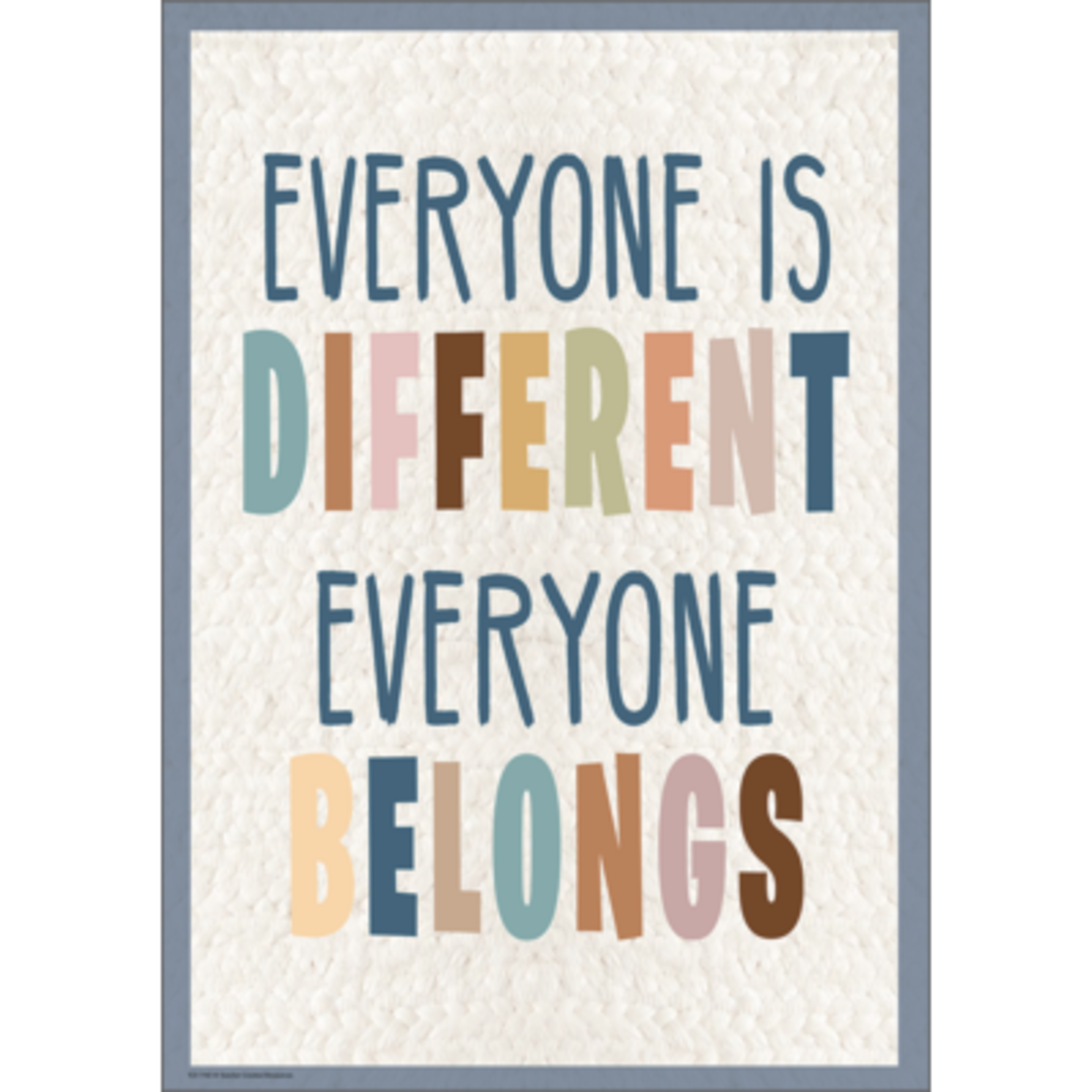 TEACHER CREATED RESOURCES Everyone is Different, Everyone Belongs Positive Poster