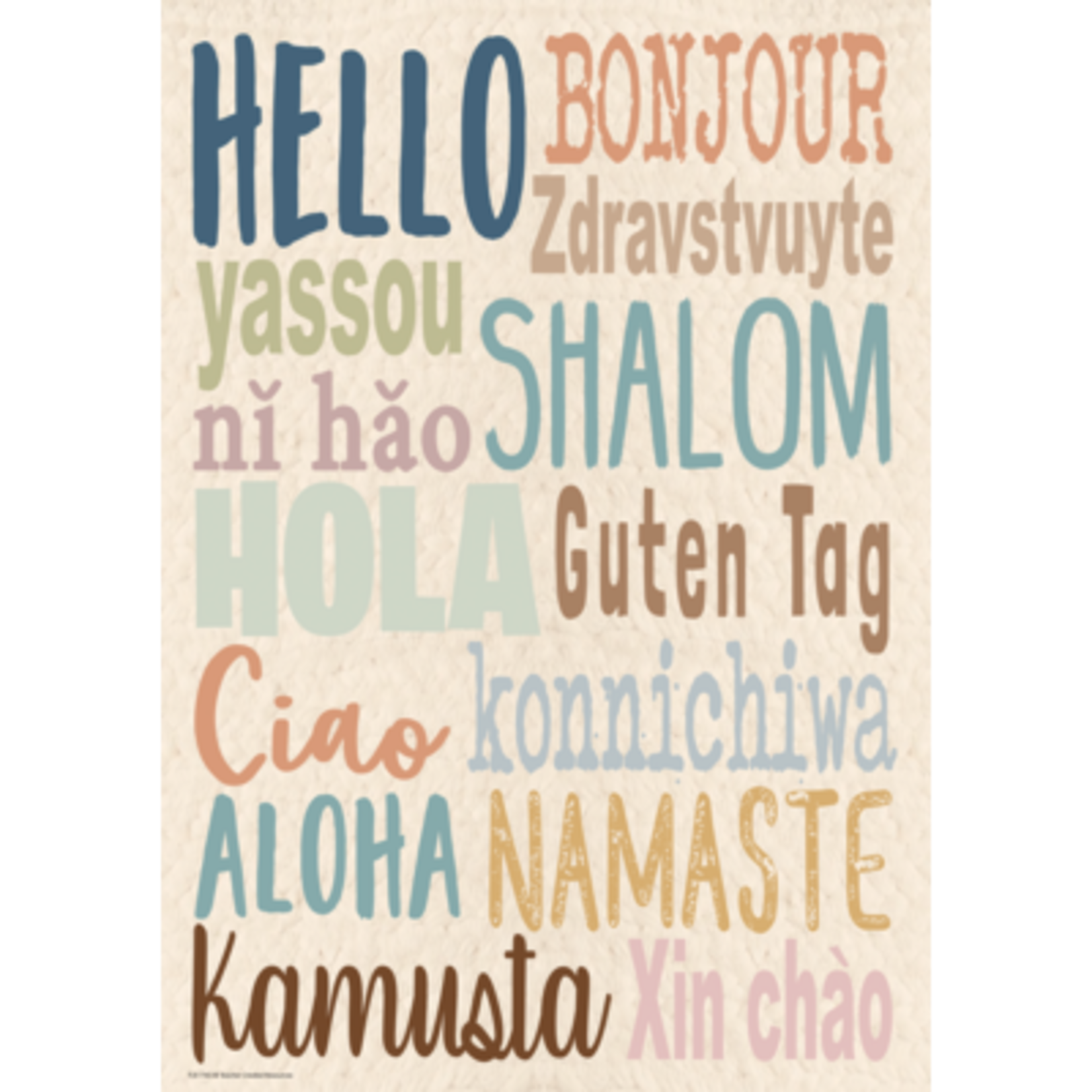 TEACHER CREATED RESOURCES Everyone is Welcome Hello Positive Poster