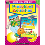 TEACHER CREATED RESOURCES Preschool Activities Write-On Wipe-Off Book
