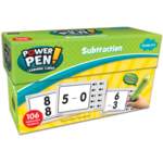TEACHER CREATED RESOURCES Power Pen Learning Cards: Subtraction