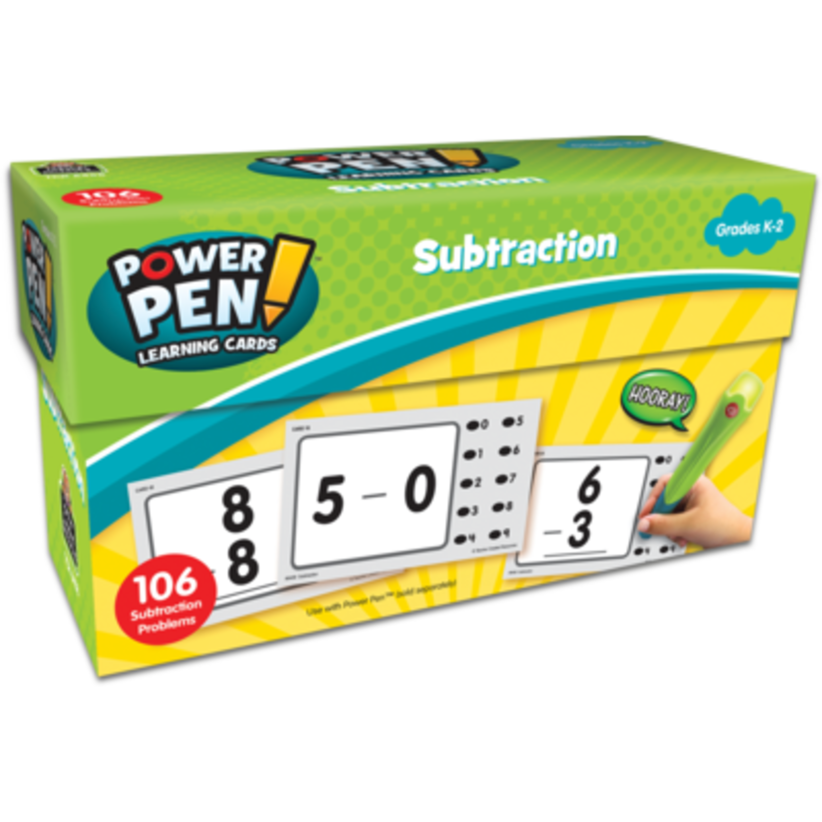 TEACHER CREATED RESOURCES Power Pen Learning Cards: Subtraction