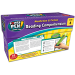 TEACHER CREATED RESOURCES Power Pen Learning Cards: Reading Comprehension Grade 6