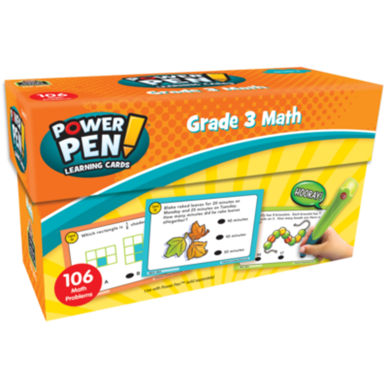 TEACHER CREATED RESOURCES Power Pen Learning Cards: Math Grade 3