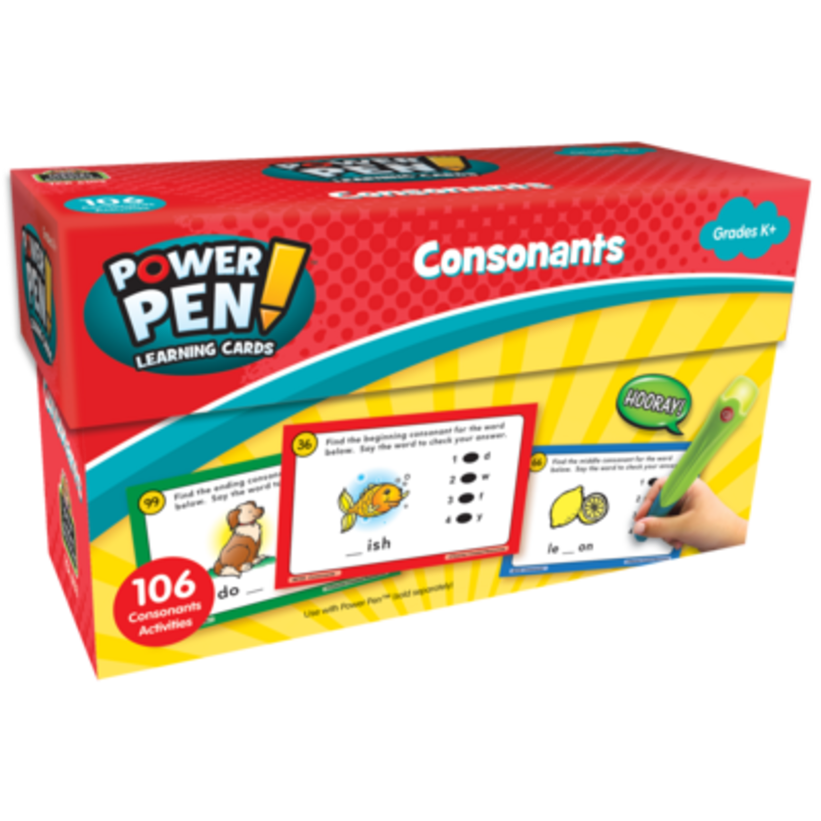 TEACHER CREATED RESOURCES Power Pen Learning Cards: Consonants