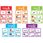 TEACHER CREATED RESOURCES Long Vowels Pocket Chart Cards