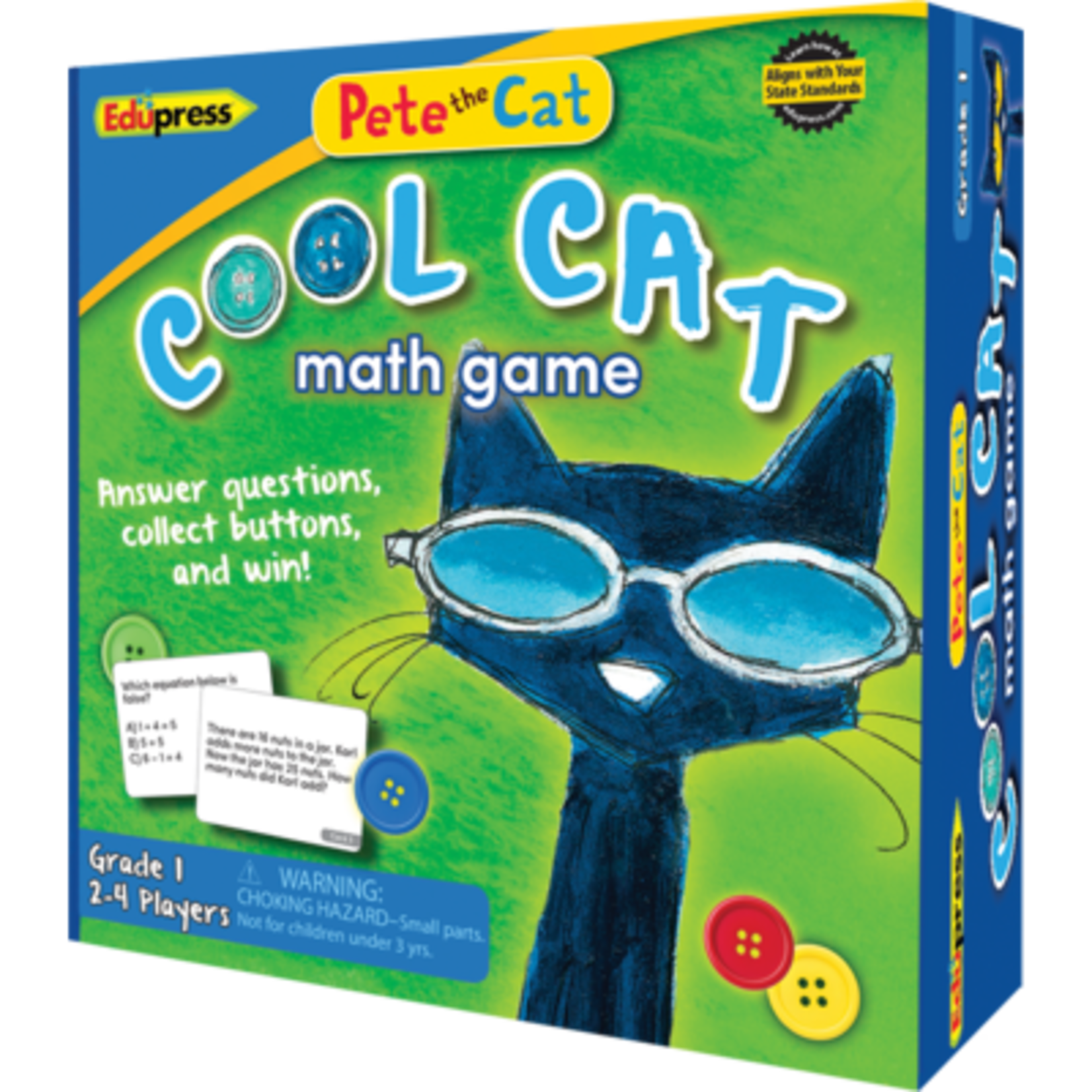 TEACHER CREATED RESOURCES Pete the Cat Cool Cat Math Game Grade 1