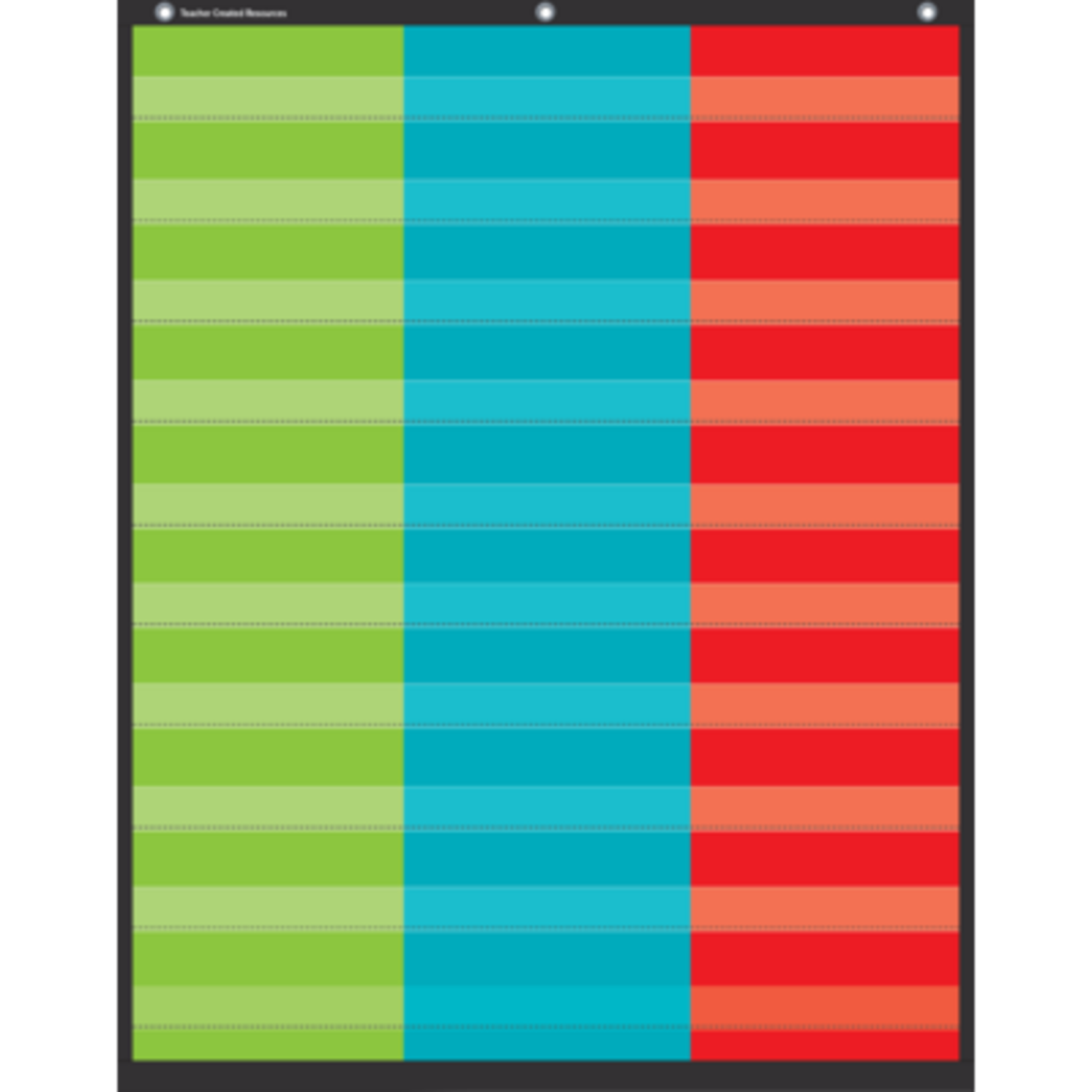 TEACHER CREATED RESOURCES 3-Column Pocket Chart