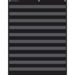 TEACHER CREATED RESOURCES Black 10 Pocket Chart