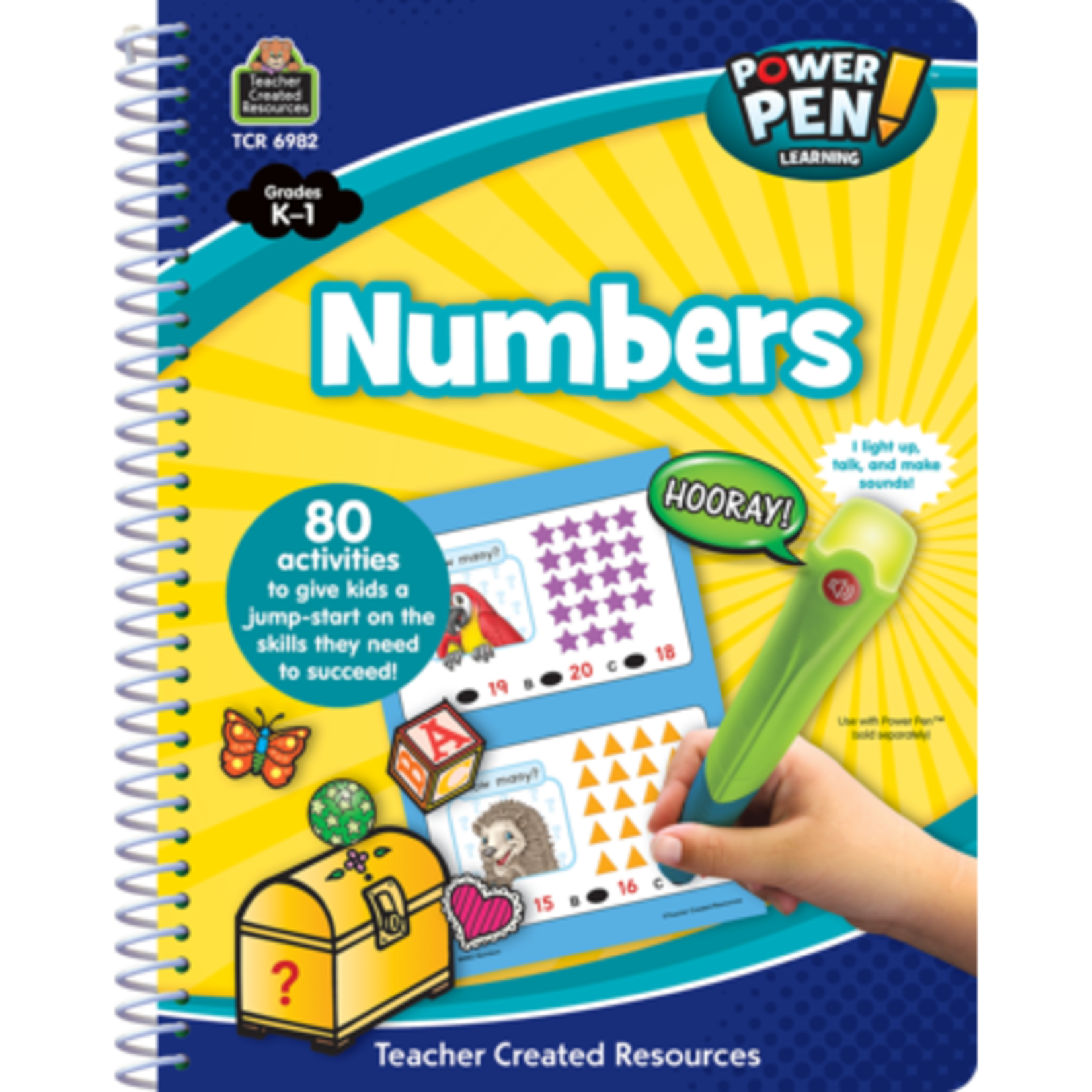 TEACHER CREATED RESOURCES Power Pen Learning Book: Numbers