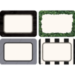 TEACHER CREATED RESOURCES Modern Farmhouse Name Tags/Labels - Multi-Pack