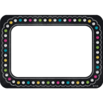 TEACHER CREATED RESOURCES Chalkboard Brights Name Tags/Labels