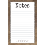 TEACHER CREATED RESOURCES Home Sweet Classroom Notepad