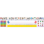 TEACHER CREATED RESOURCES Colorful Traditional Printing Jumbo Name Plates