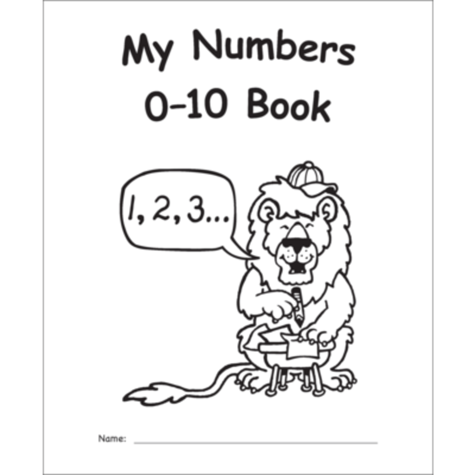 TEACHER CREATED RESOURCES My Own Numbers 0–10 Book