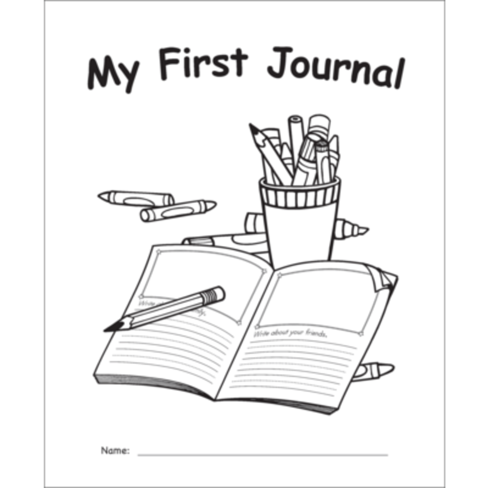TEACHER CREATED RESOURCES My Own Books: My First Journal