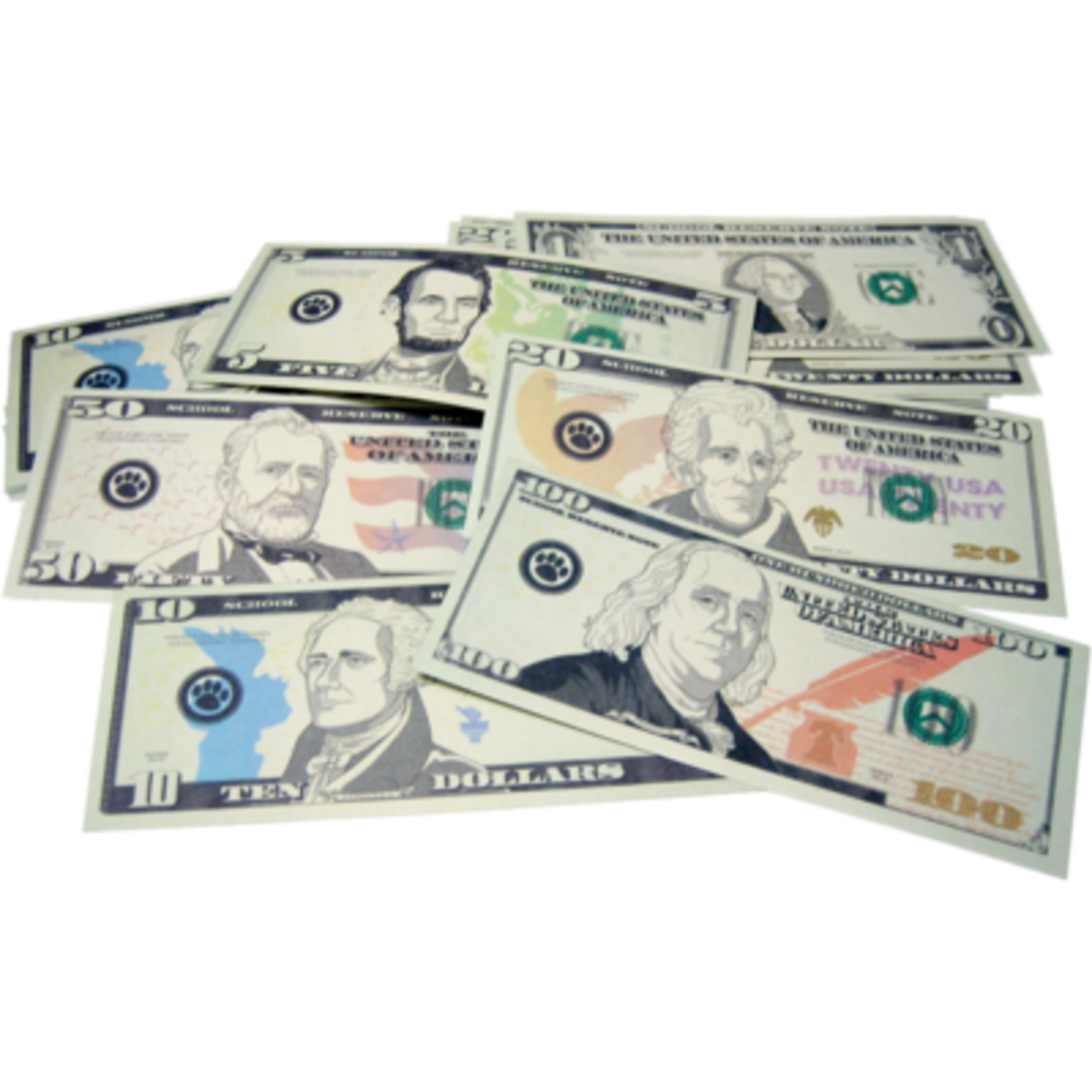 TEACHER CREATED RESOURCES Play Money: Assorted Bills