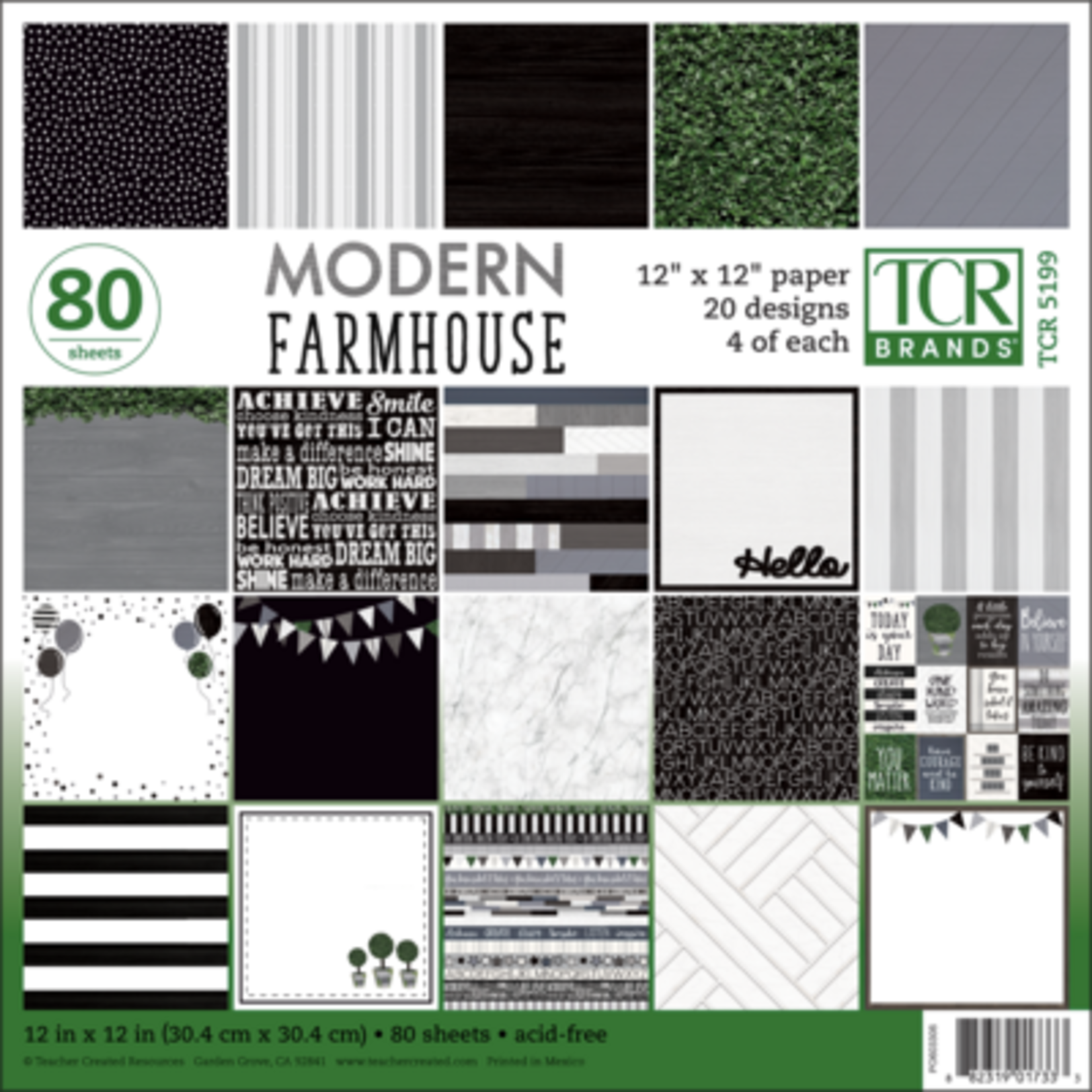 TEACHER CREATED RESOURCES Modern Farmhouse Project Paper