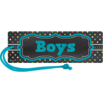 TEACHER CREATED RESOURCES Chalkboard Brights Magnetic Boys Pass
