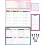 TEACHER CREATED RESOURCES Oh Happy Day Dry-Erase Magnetic Calendar Set