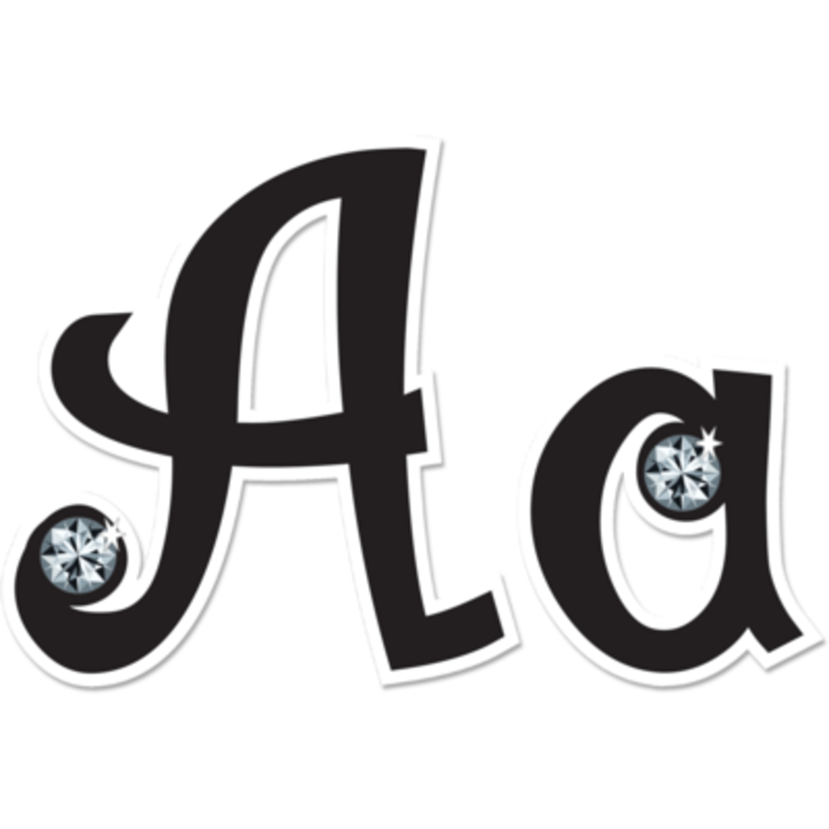 TEACHER CREATED RESOURCES 5" Bling Letters with Jewels