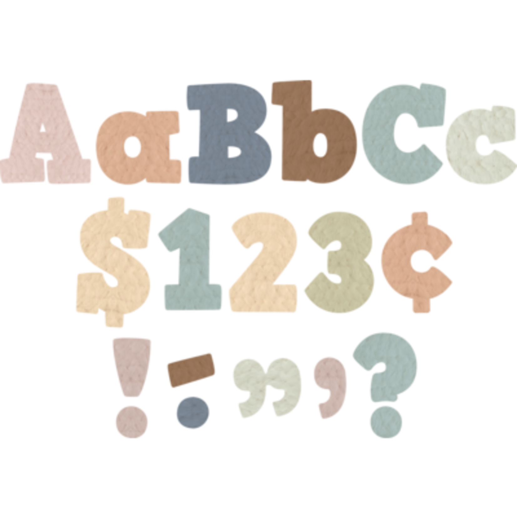 TEACHER CREATED RESOURCES Everyone is Welcome 4" Bold Block Letters Combo Pack