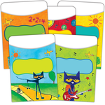TEACHER CREATED RESOURCES Pete the Cat Library Pockets - Multi-Pack