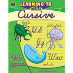 TEACHER CREATED RESOURCES Learning to Write Cursive Grade 2-3