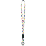 TEACHER CREATED RESOURCES Colorful Paw Prints Lanyard