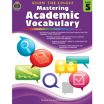 TEACHER CREATED RESOURCES Know the Lingo! Mastering Academic Vocabulary Grade 5