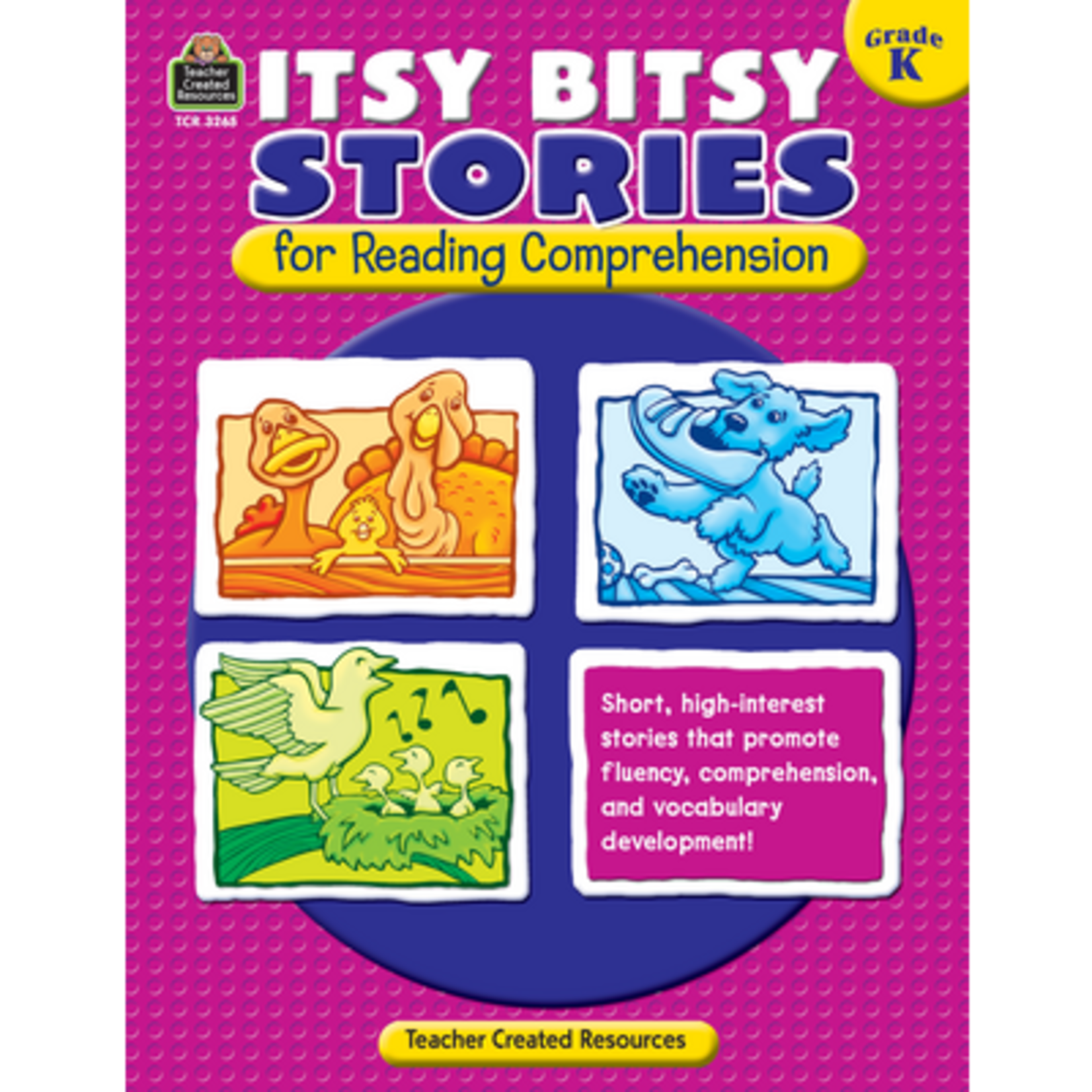 TEACHER CREATED RESOURCES Itsy Bitsy Stories for Reading Comprehension Grade K