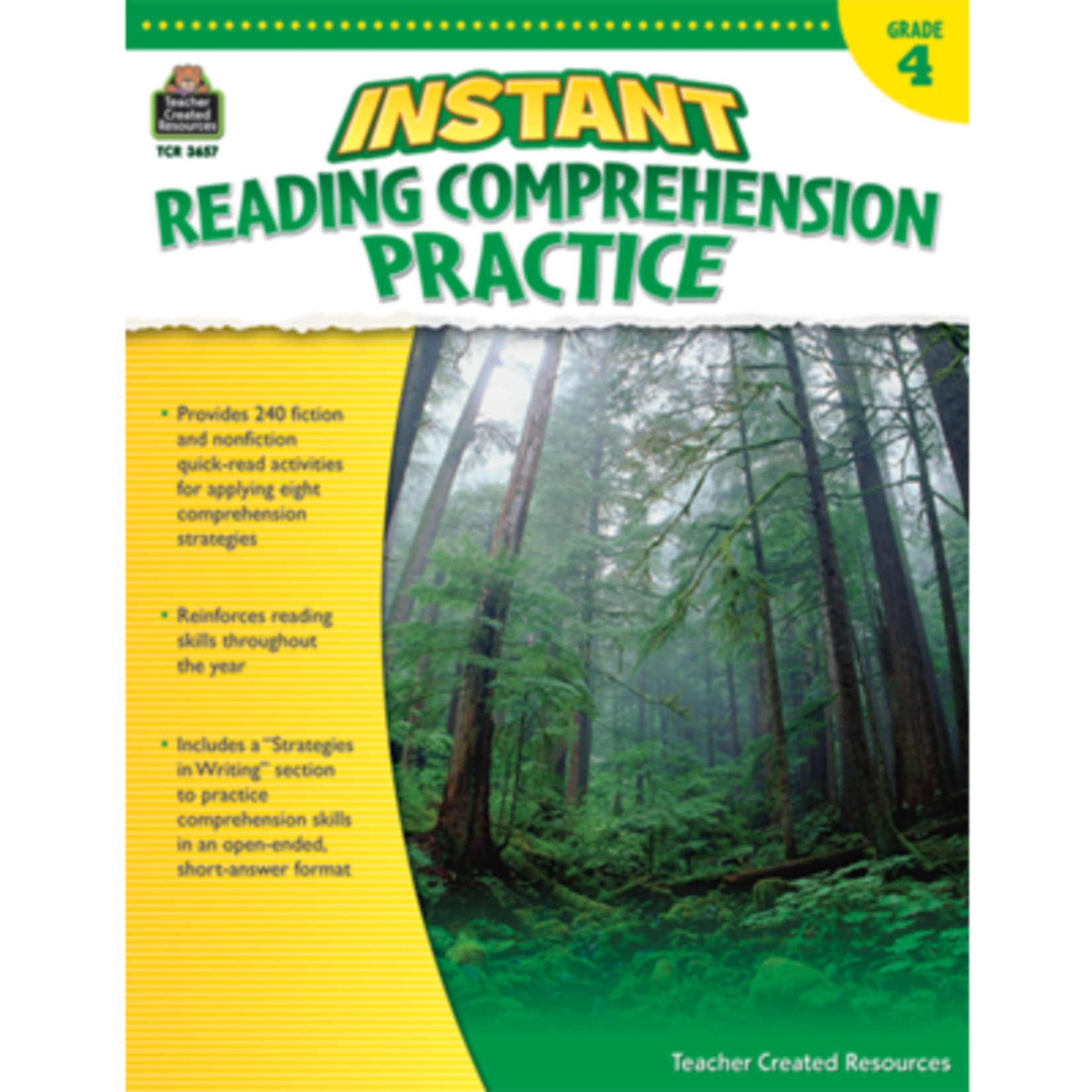 TEACHER CREATED RESOURCES Instant Reading Comprehension Practice Grade 4