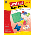 TEACHER CREATED RESOURCES Instant Math Practice Grade K