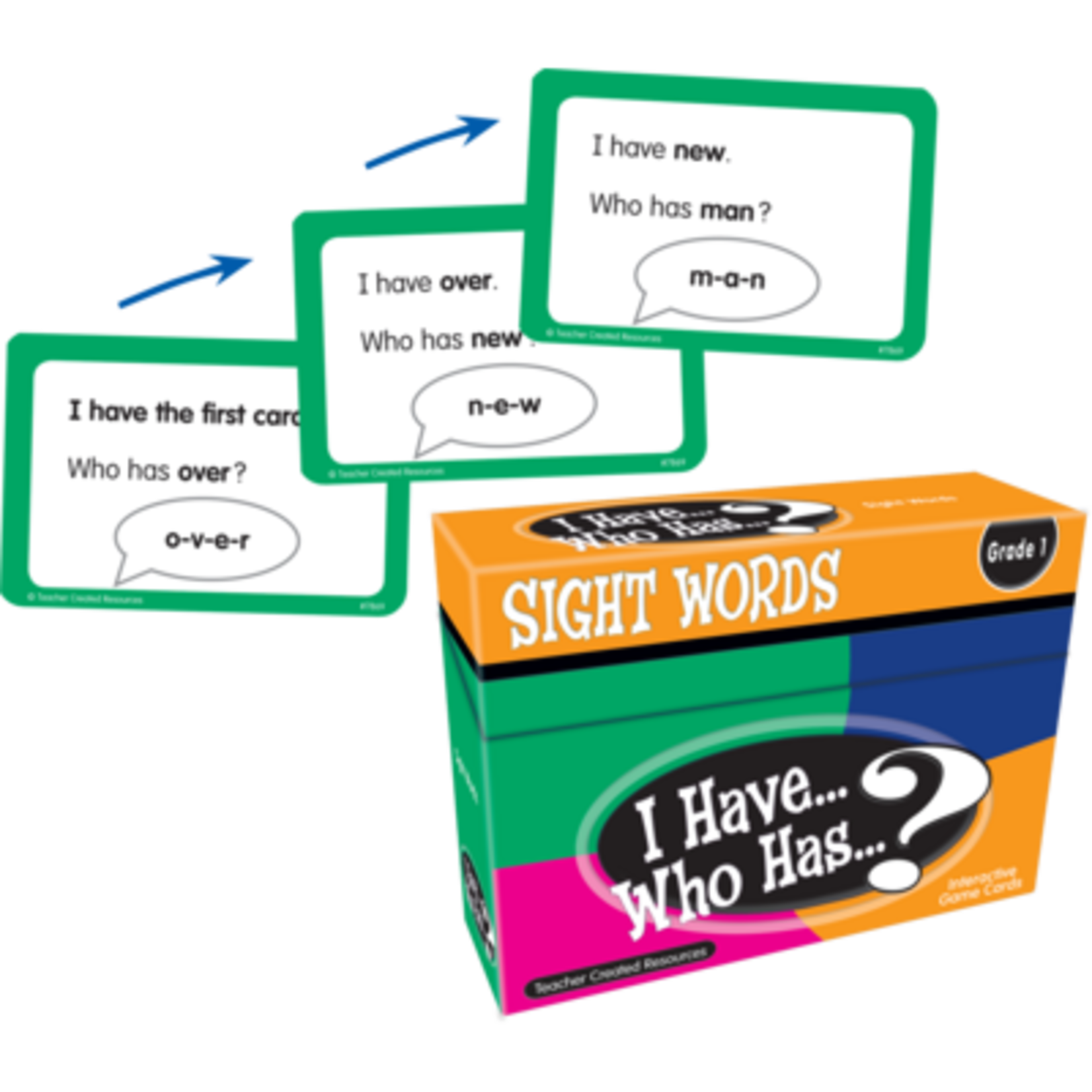 TEACHER CREATED RESOURCES I Have, Who Has Sight Words Game Grade 1