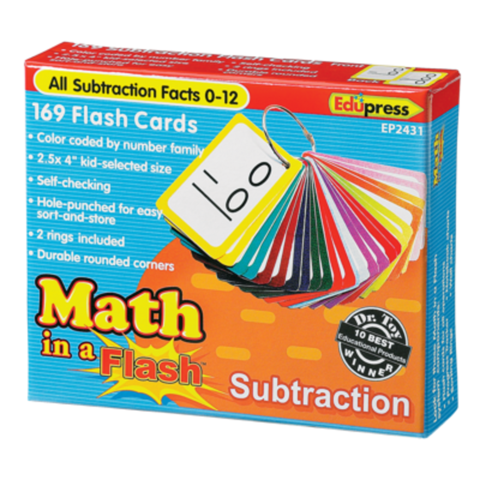 TEACHER CREATED RESOURCES Math in a Flash Cards: Subtraction