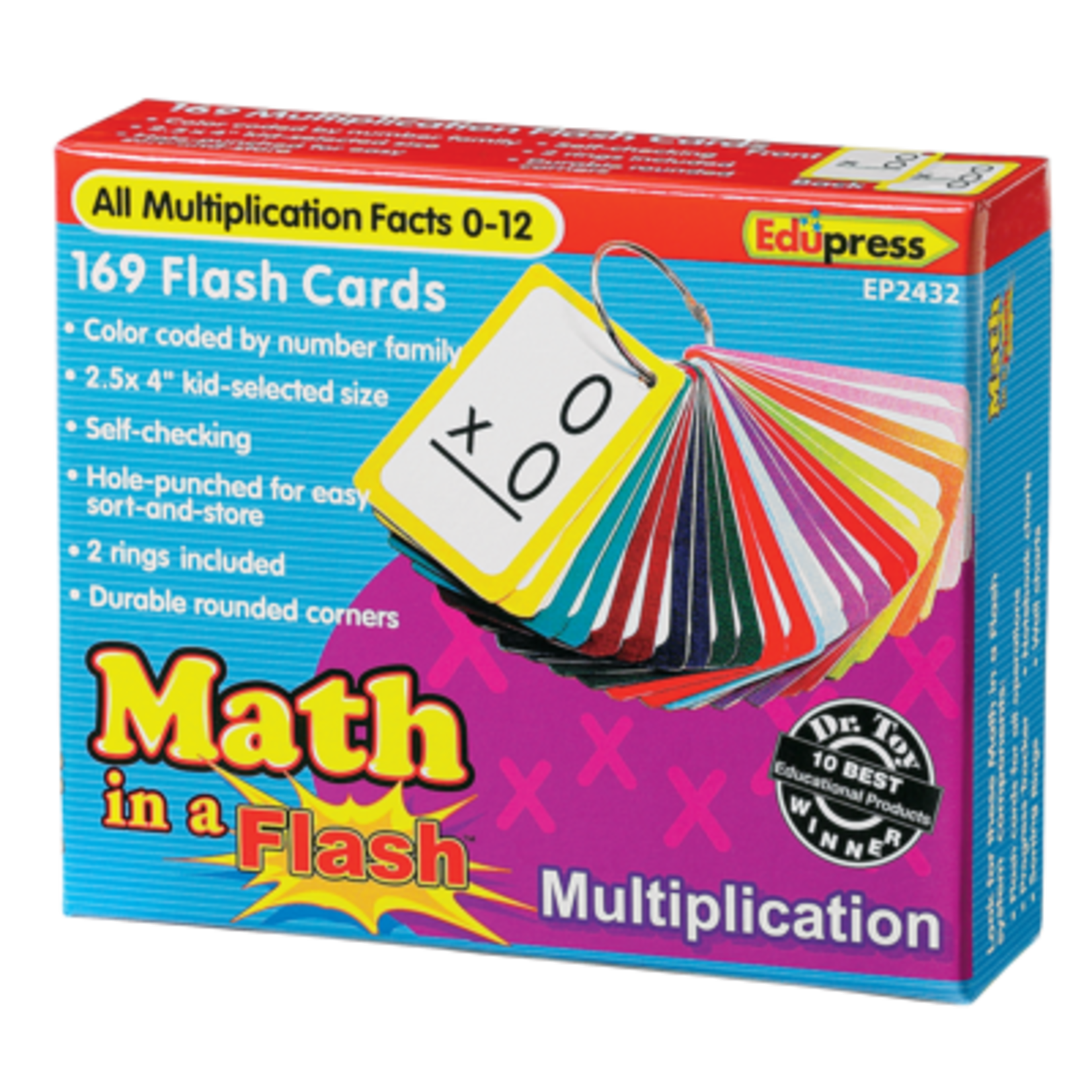 TEACHER CREATED RESOURCES Math in a Flash Cards: Multiplication