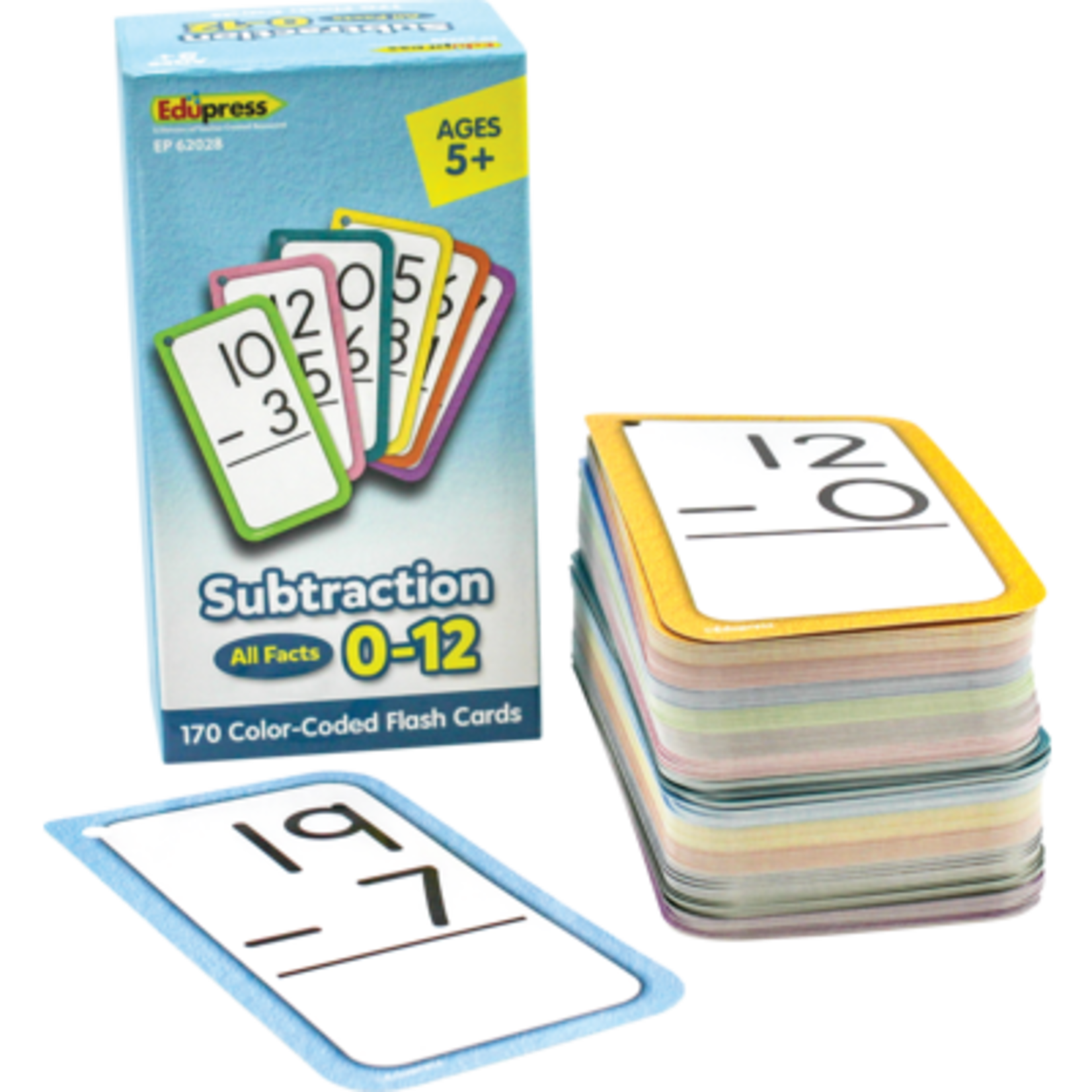 TEACHER CREATED RESOURCES Subtraction Flash Cards - All Facts 0–12