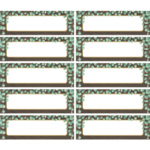 TEACHER CREATED RESOURCES Eucalyptus Labels Magnetic Accents