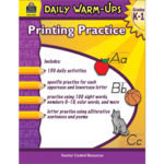 TEACHER CREATED RESOURCES DAILY WARM UPS PRINTING K-1