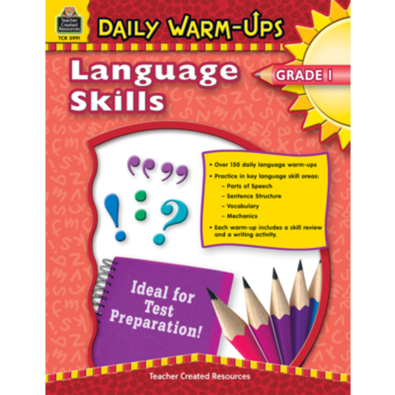 TEACHER CREATED RESOURCES Daily Warm-Ups: Language Skills Grade 1