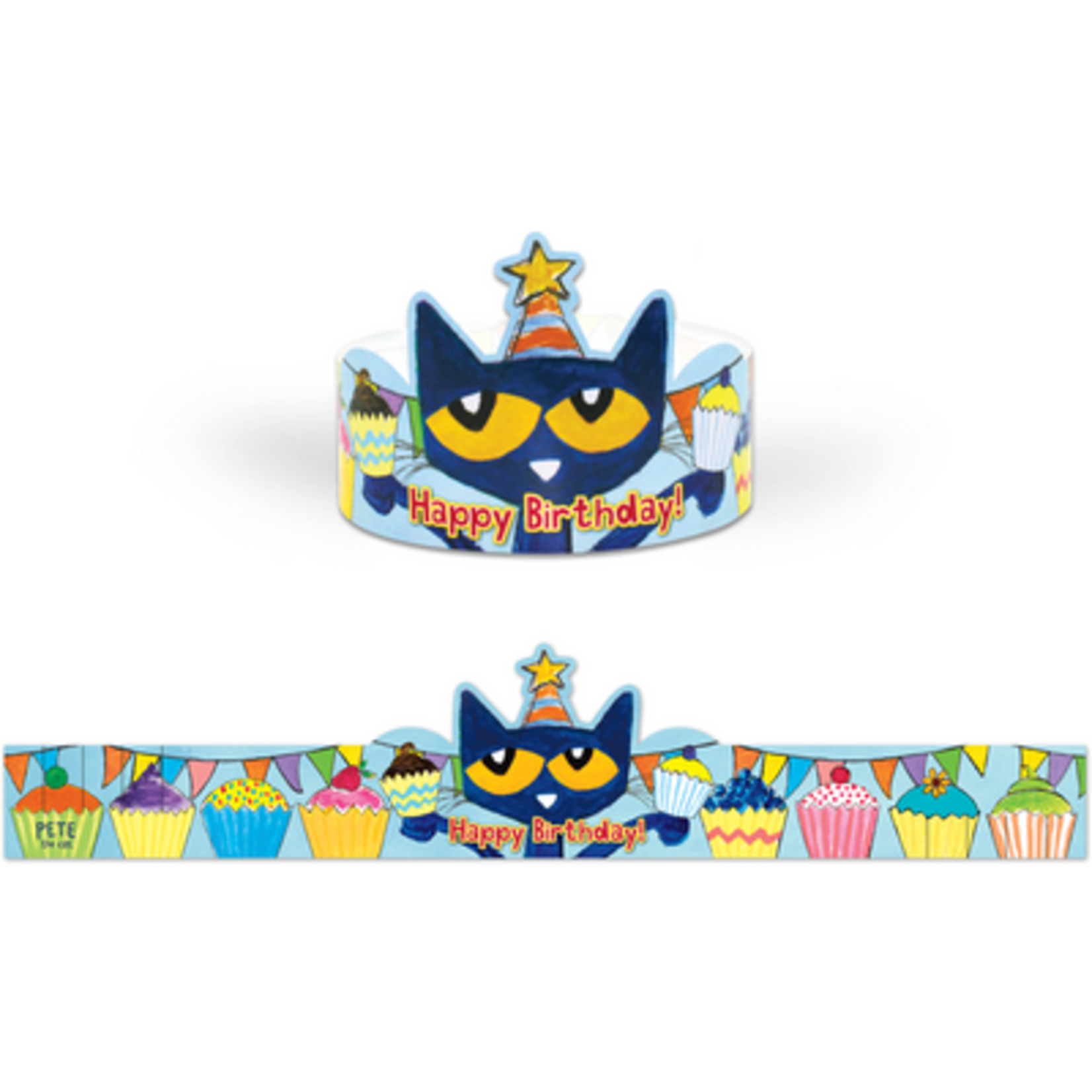 TEACHER CREATED RESOURCES Pete the Cat Happy Birthday Crowns