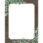 TEACHER CREATED RESOURCES Eucalyptus Computer Paper