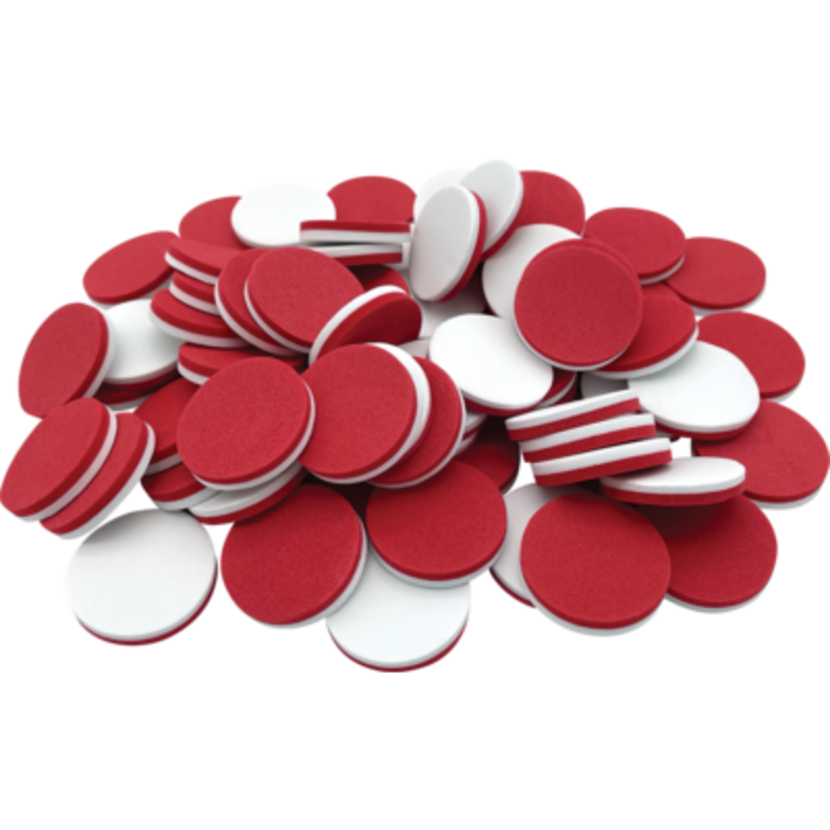 TEACHER CREATED RESOURCES Foam Counters: Red/White