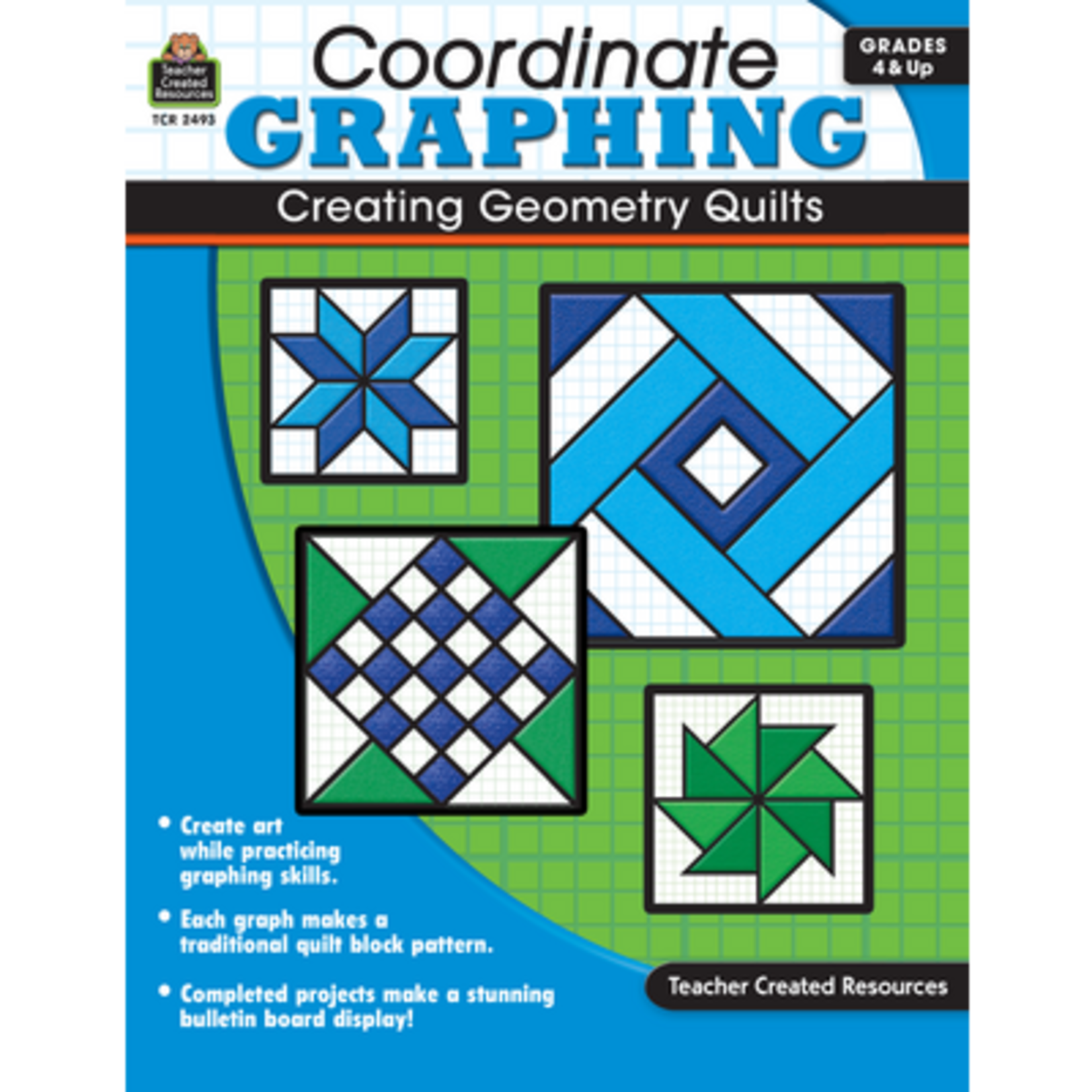 TEACHER CREATED RESOURCES Coordinate Graphing: Creating Geometry Quilts Grade 4 & Up